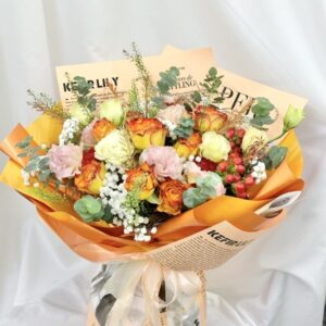 Hoa Hồng sáp 10 bông SP100040